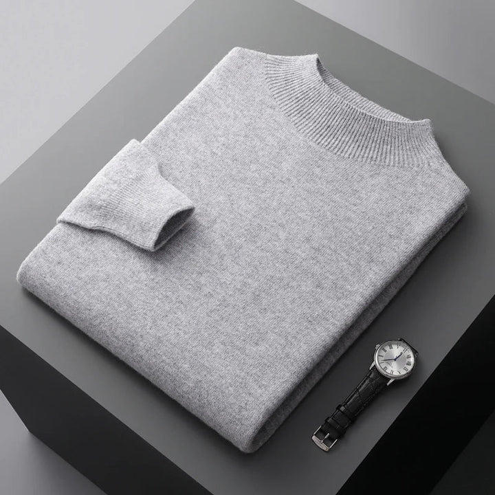 Men's Soft-Touch Wool Sweater for Ultimate Comfort and Style