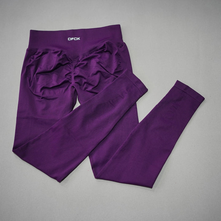 Women's High-Waisted Seamless Yoga Leggings with Tummy Control
