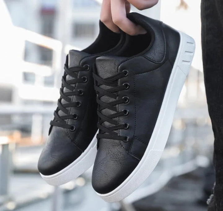 Men's Classic Leather Look Sneakers