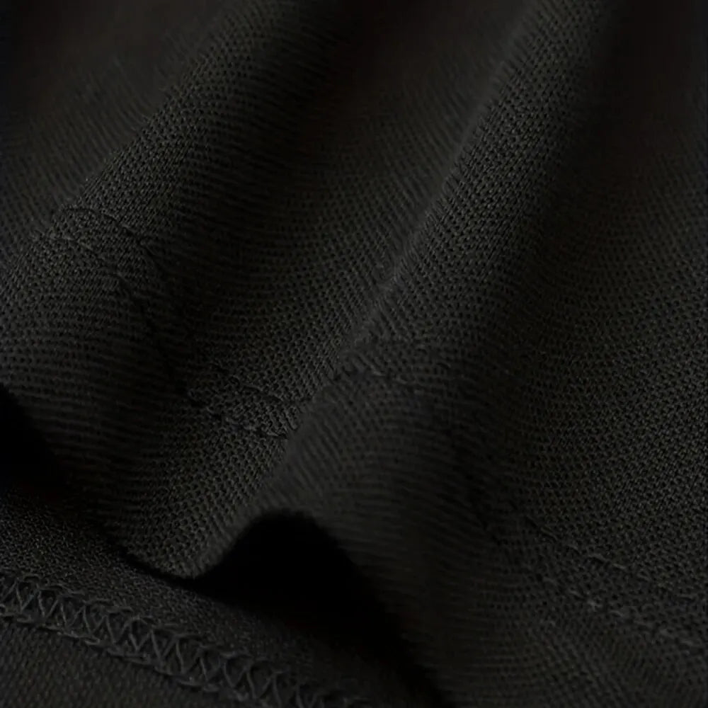 Men's Casual Breathable Solid Color Short Sleeve Polo Shirt