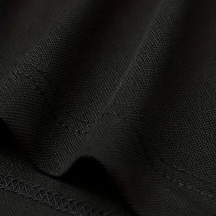 Men's Casual Breathable Solid Color Short Sleeve Polo Shirt