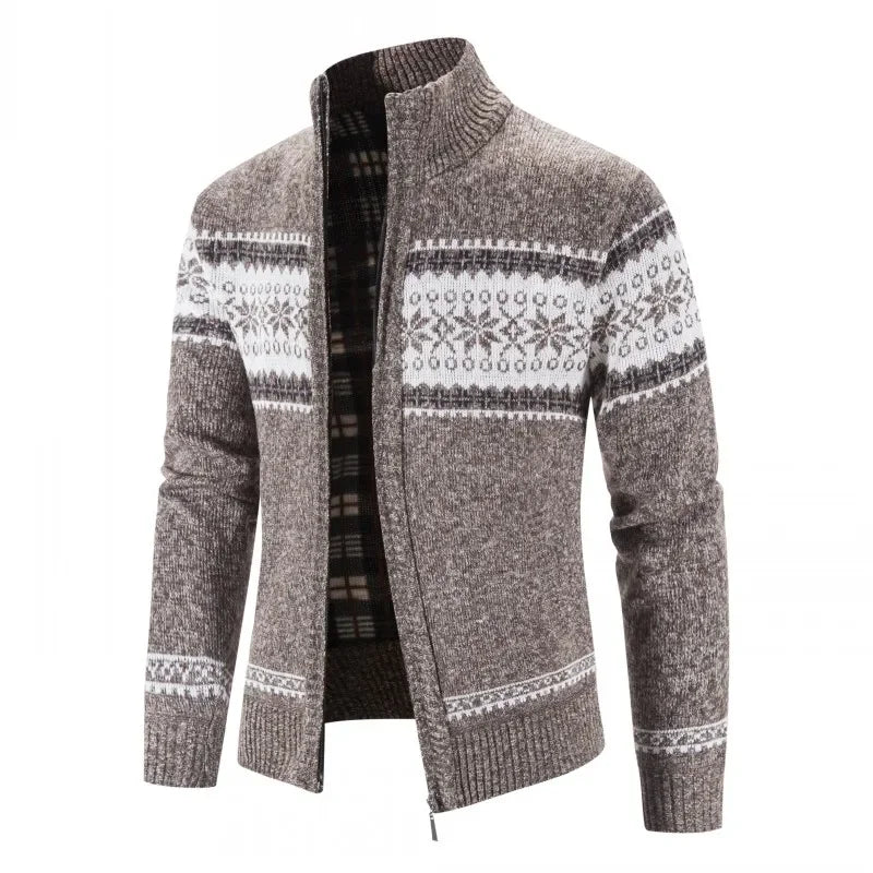 Men's Casual Knitwear Cardigan Sweater for Autumn Winter