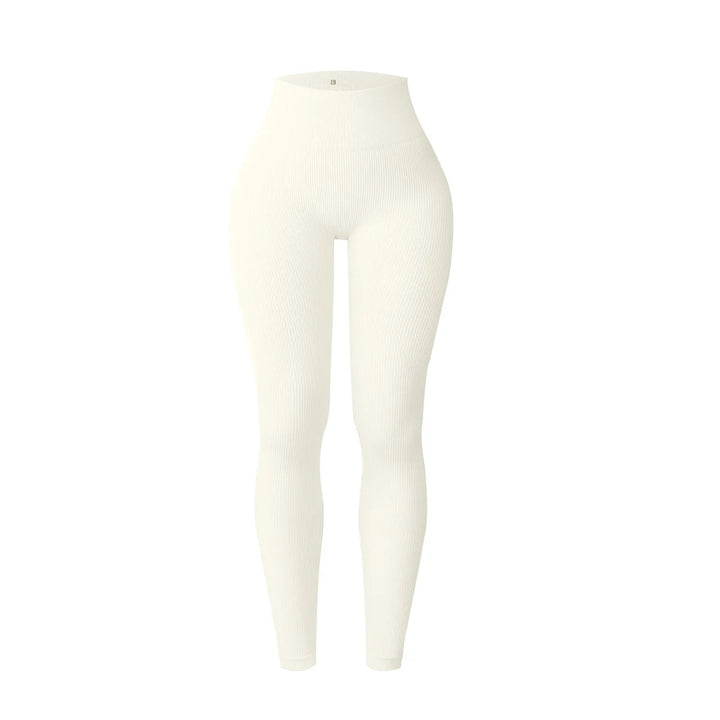 Women's High-Waisted Seamless Yoga Leggings for Fitness and Running