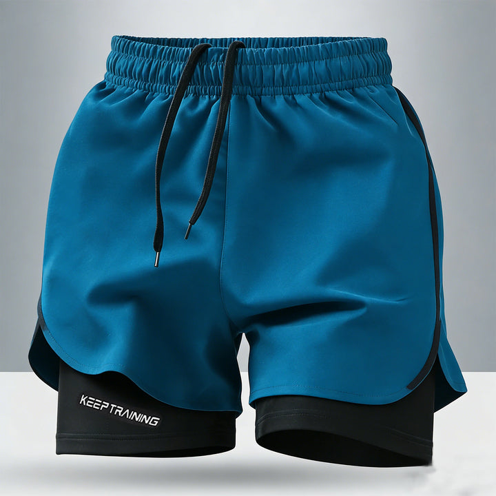 Men's Quick-Drying Multi-Color Fitness Sports Shorts - Comfortable & Breathable