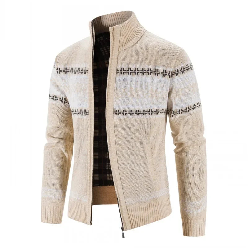 Men's Casual Knitwear Cardigan Sweater for Autumn Winter