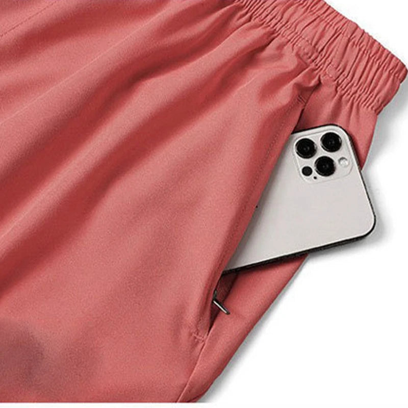 Men's Quick-Drying Multi-Color Fitness Sports Shorts - Comfortable & Breathable