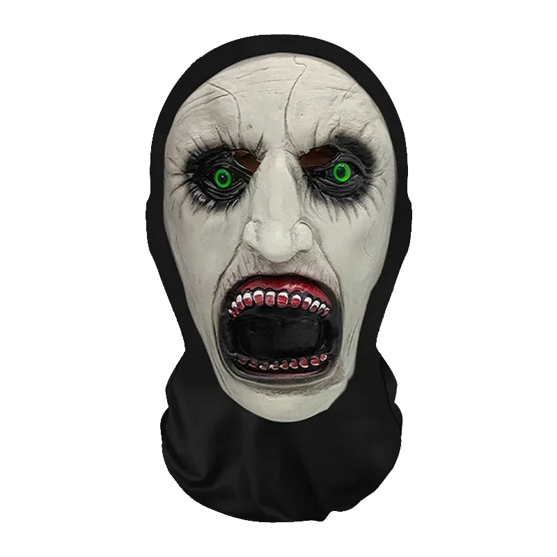 Halloween's Fun Costume Wig and Mask Set for Creative Headwear
