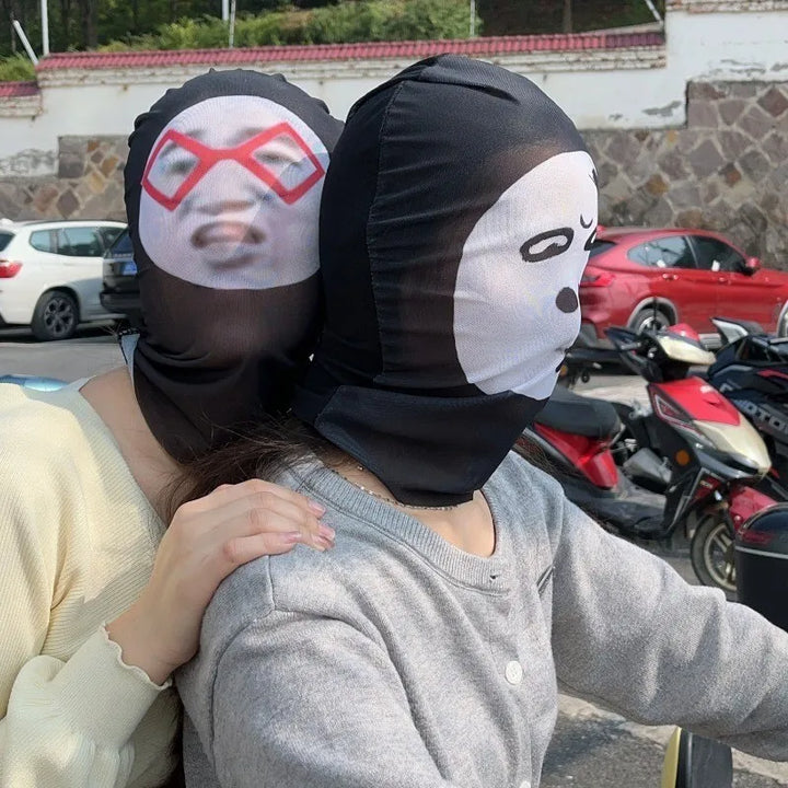 Halloween's 3D Realistic Face Mask Cosplay, Hip Hop & Costume Accessory
