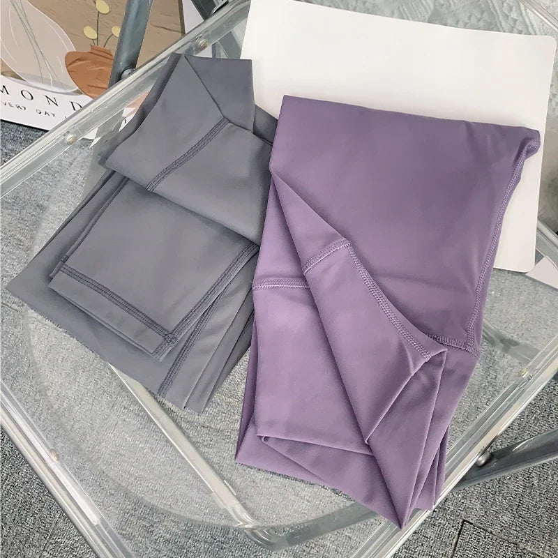 Women's High Waist Breathable Quick-Drying Yoga Leggings for Fitness