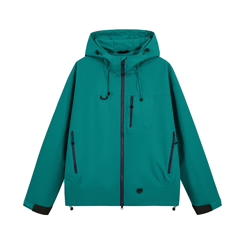 Men's Waterproof Hiking Coat - Windbreaker for Outdoor Activities