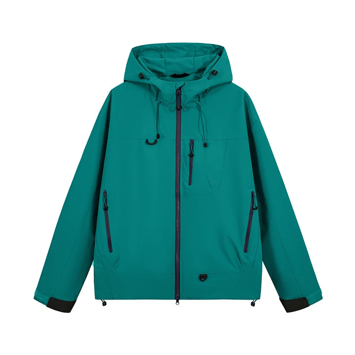 Men's Waterproof Hiking Coat - Windbreaker for Outdoor Activities