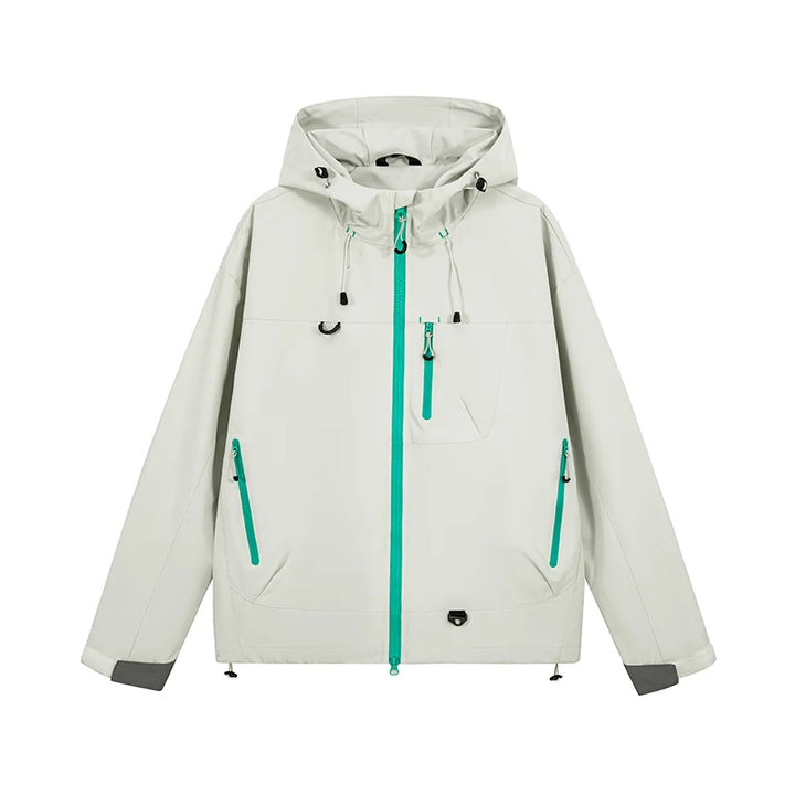 Men's Waterproof Hiking Coat - Windbreaker for Outdoor Activities