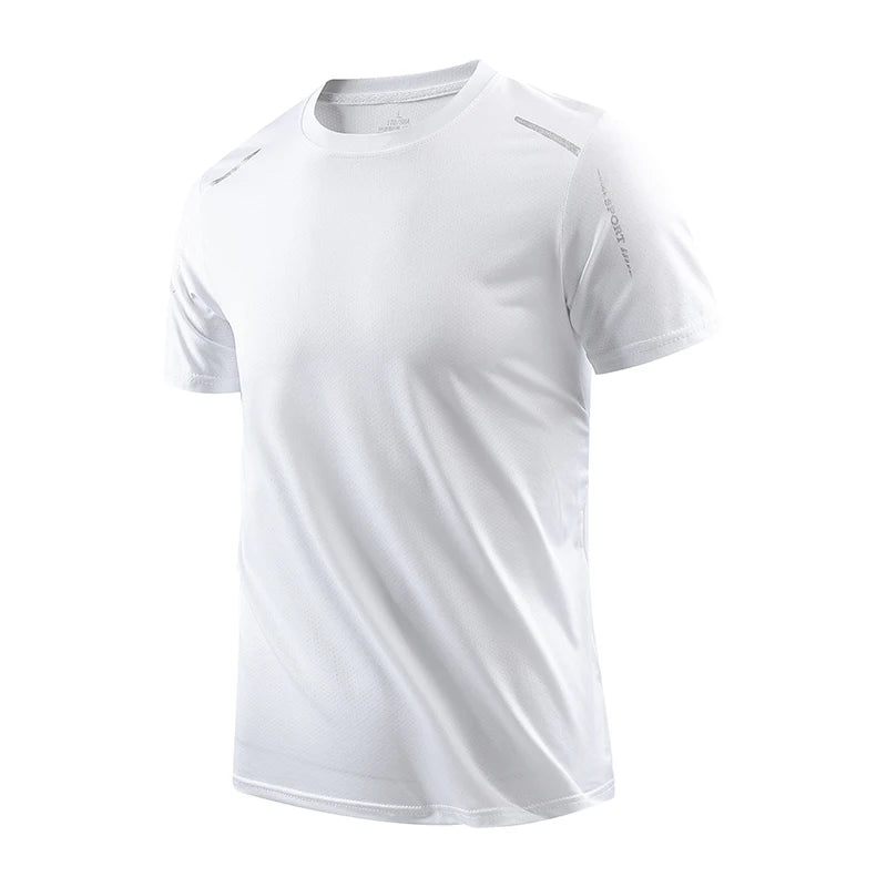 Men's Quick-Drying Breathable Running T-Shirt for Outdoor Sports