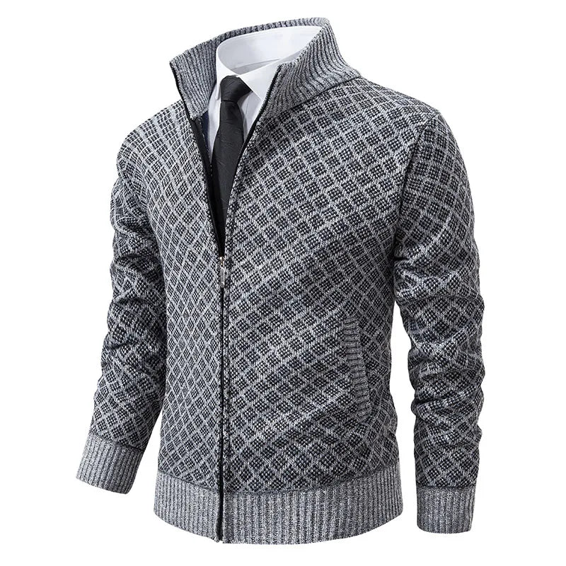 Men's Casual Knitwear Cardigan Sweater for Autumn Winter