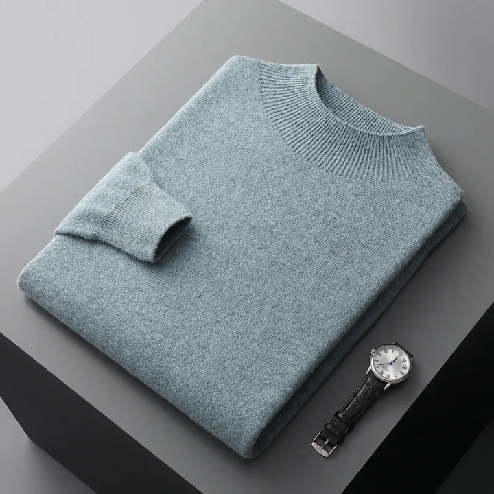 Men's Soft-Touch Wool Sweater for Ultimate Comfort and Style