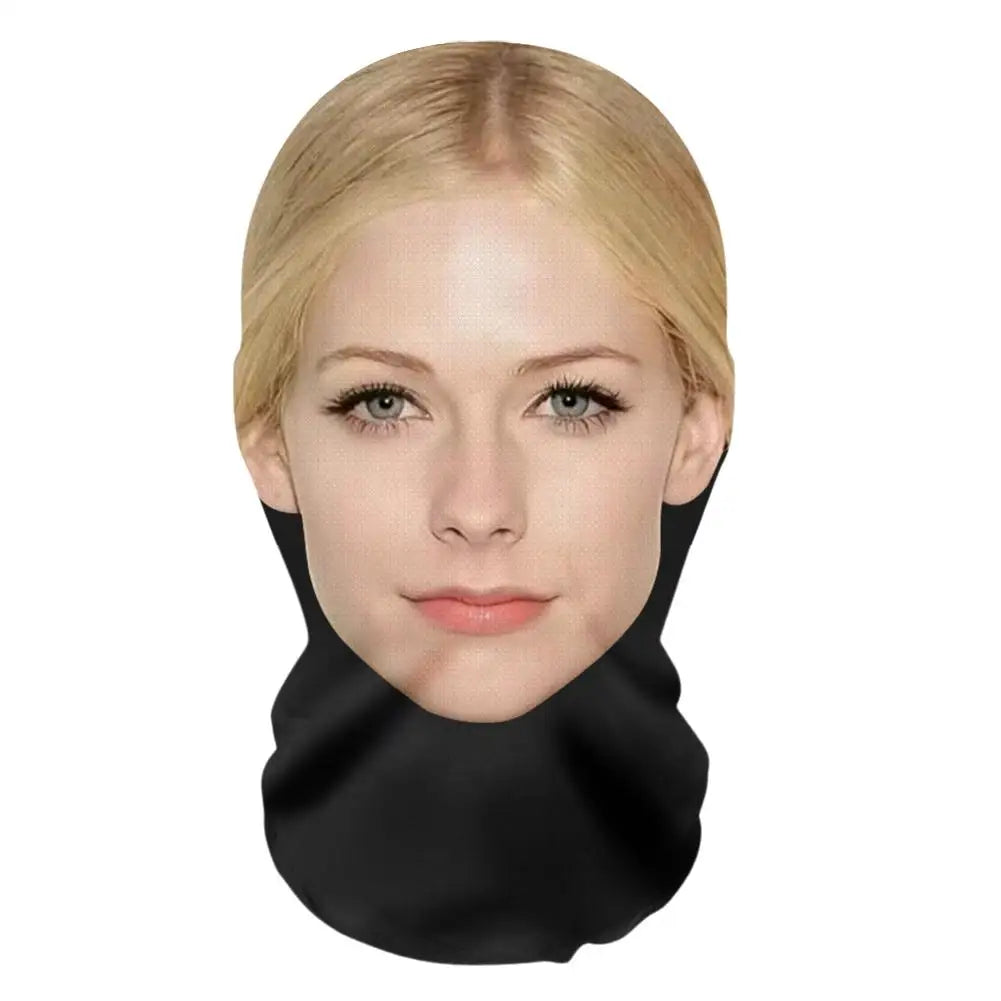 Halloween's 3D Printed Funny Full Face Mask for Costumes
