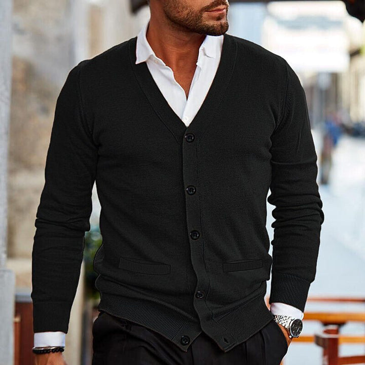 Men's Stylish Button-Up Vest for Effortless Layering