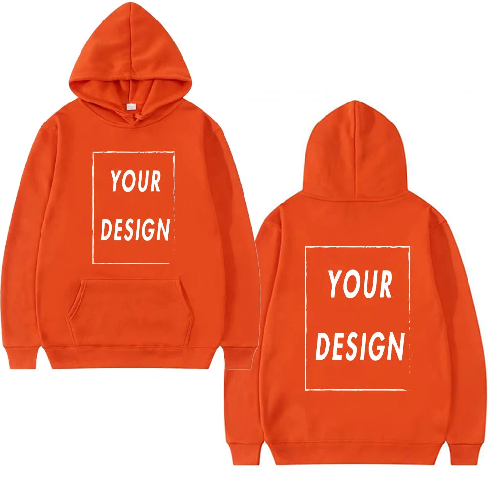 Men's Customizable Personalized Hoodie for Men and Women - DIY Fashion