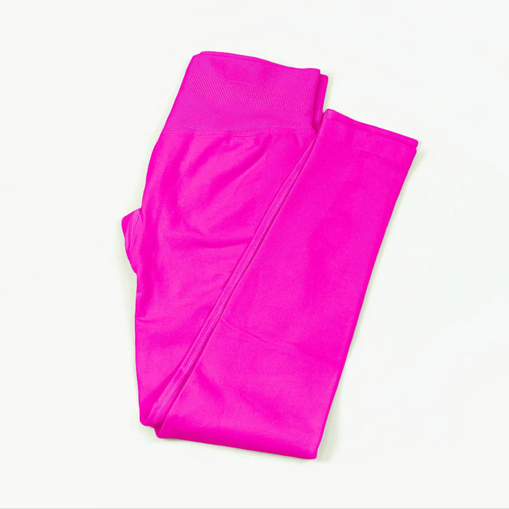 Women's Push-Up Low-Rise Seamless Yoga Leggings Pants for Gym Fitness