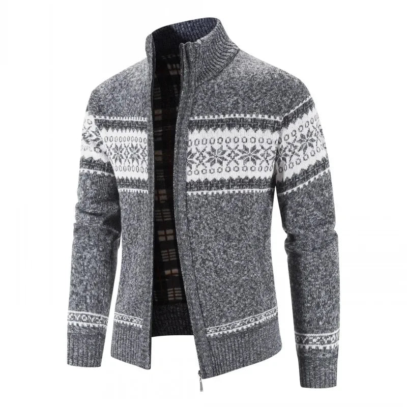 Men's Casual Knitwear Cardigan Sweater for Autumn Winter