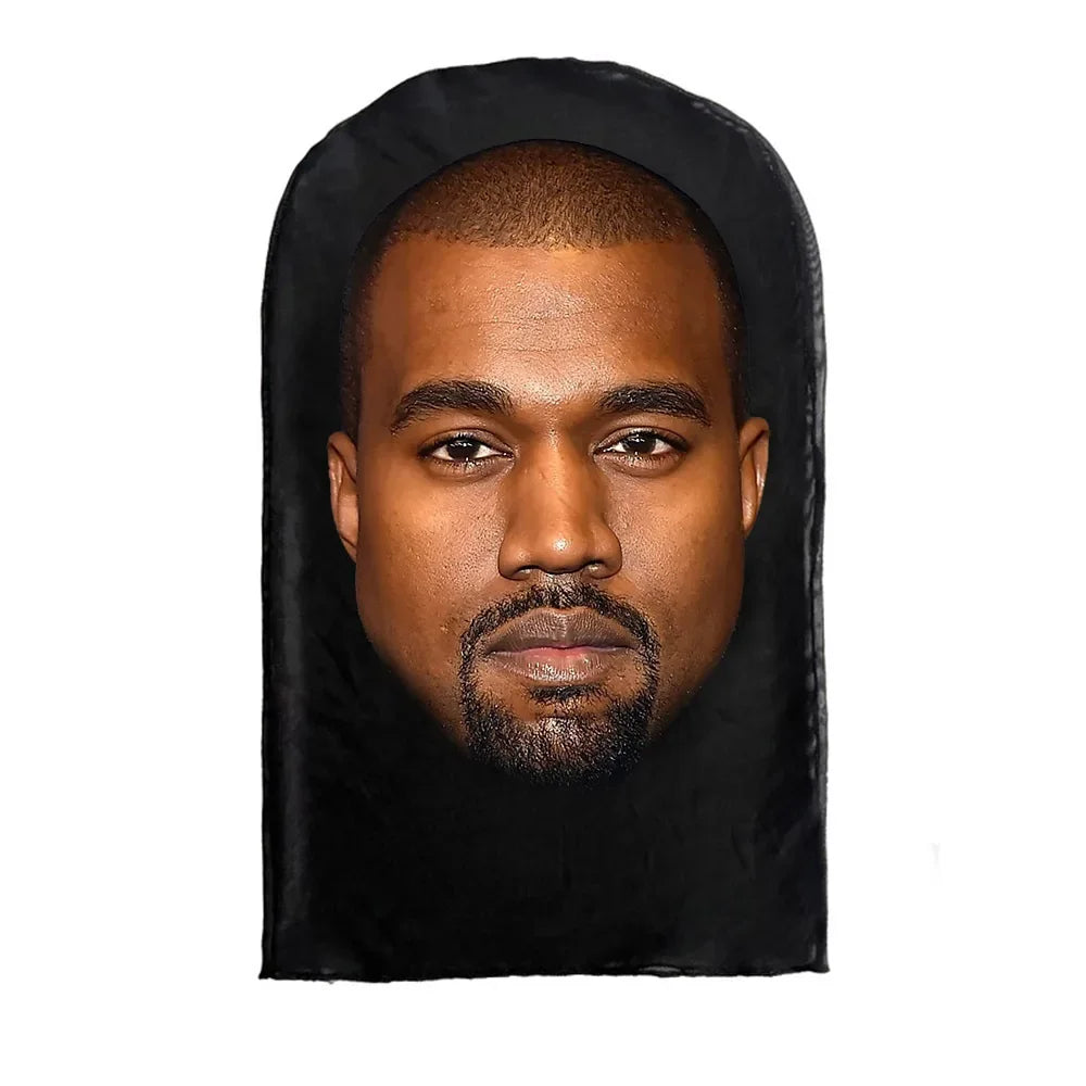 Halloween's 3D Realistic Face Mask Cosplay, Hip Hop & Costume Accessory