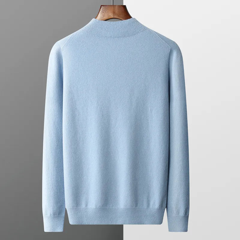 Men's Soft-Touch Wool Sweater for Ultimate Comfort and Style