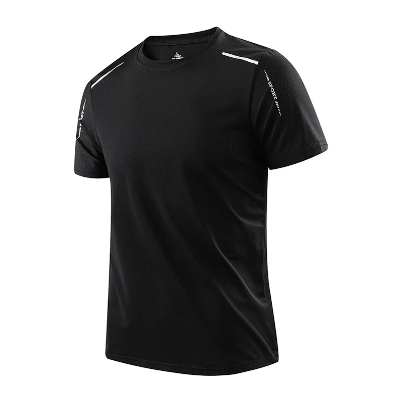 Men's Quick-Drying Breathable Running T-Shirt for Outdoor Sports