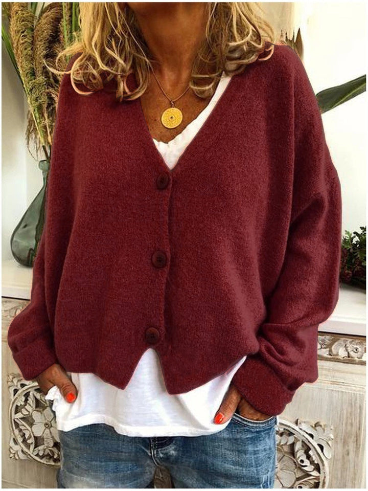 Women's Cozy Versatile Knit Cardigan
