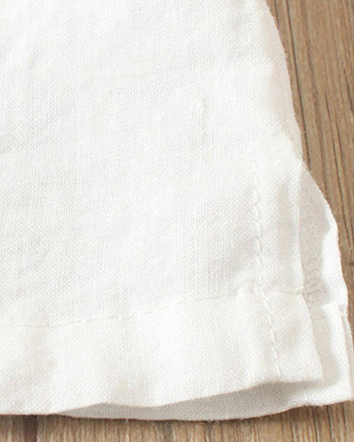 Mindy | Women's Short-Sleeved Button-Front Blouse