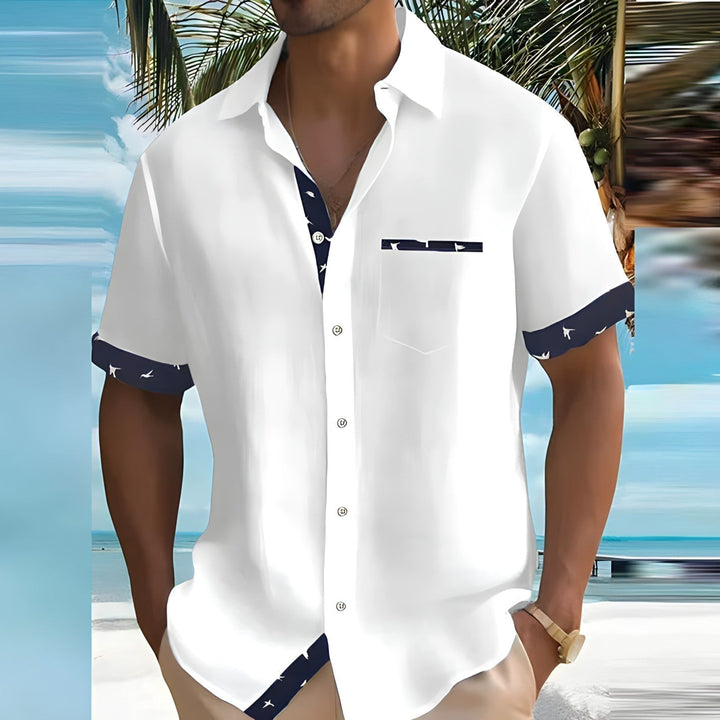 Ralph | Men's Short-Sleeve Contrast-Trim Shirt