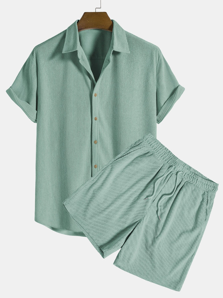 Hugo | Men's Summer Outfit with Drawstring Shorts
