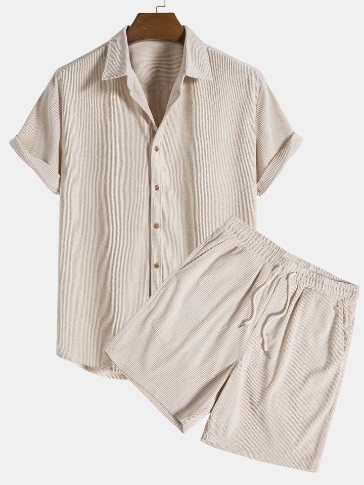 Hugo | Men's Summer Outfit with Drawstring Shorts