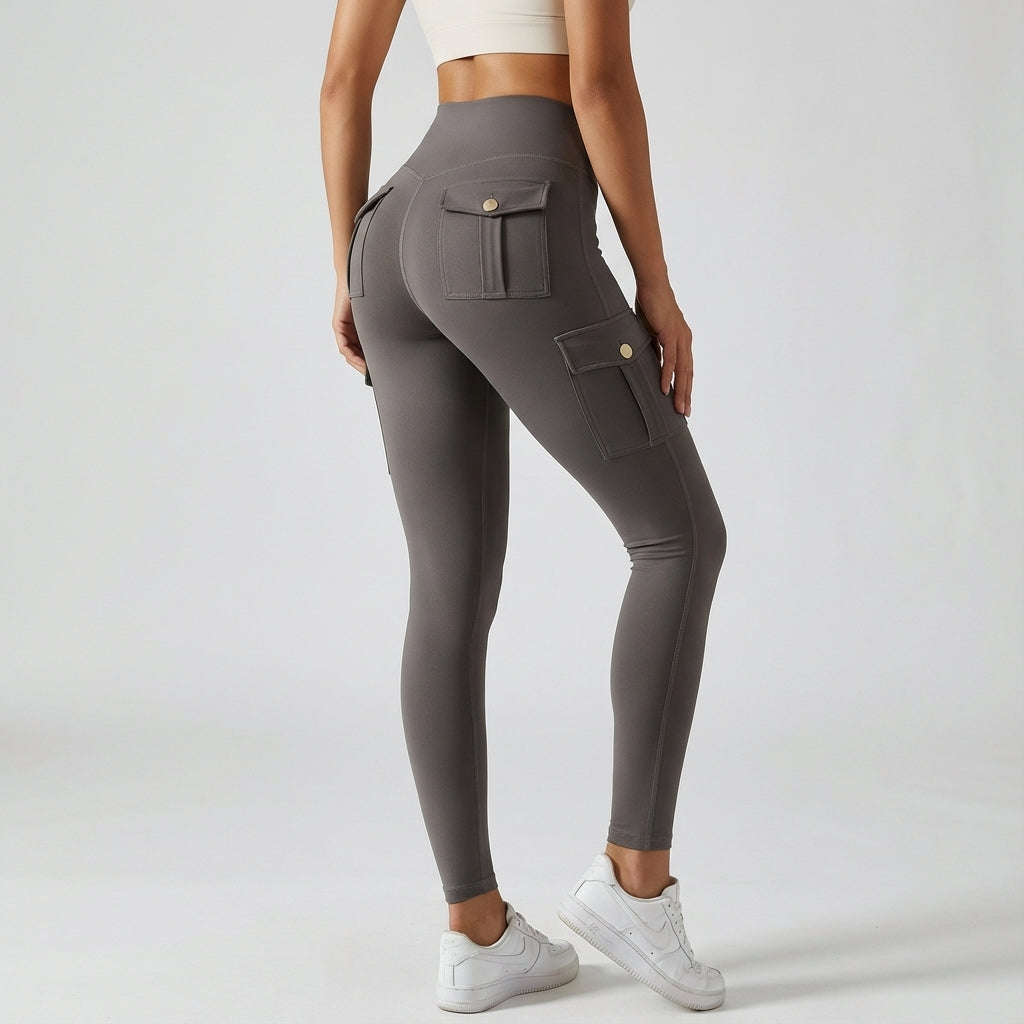 Judith | Women's Stretch Sporty Cargo Leggings