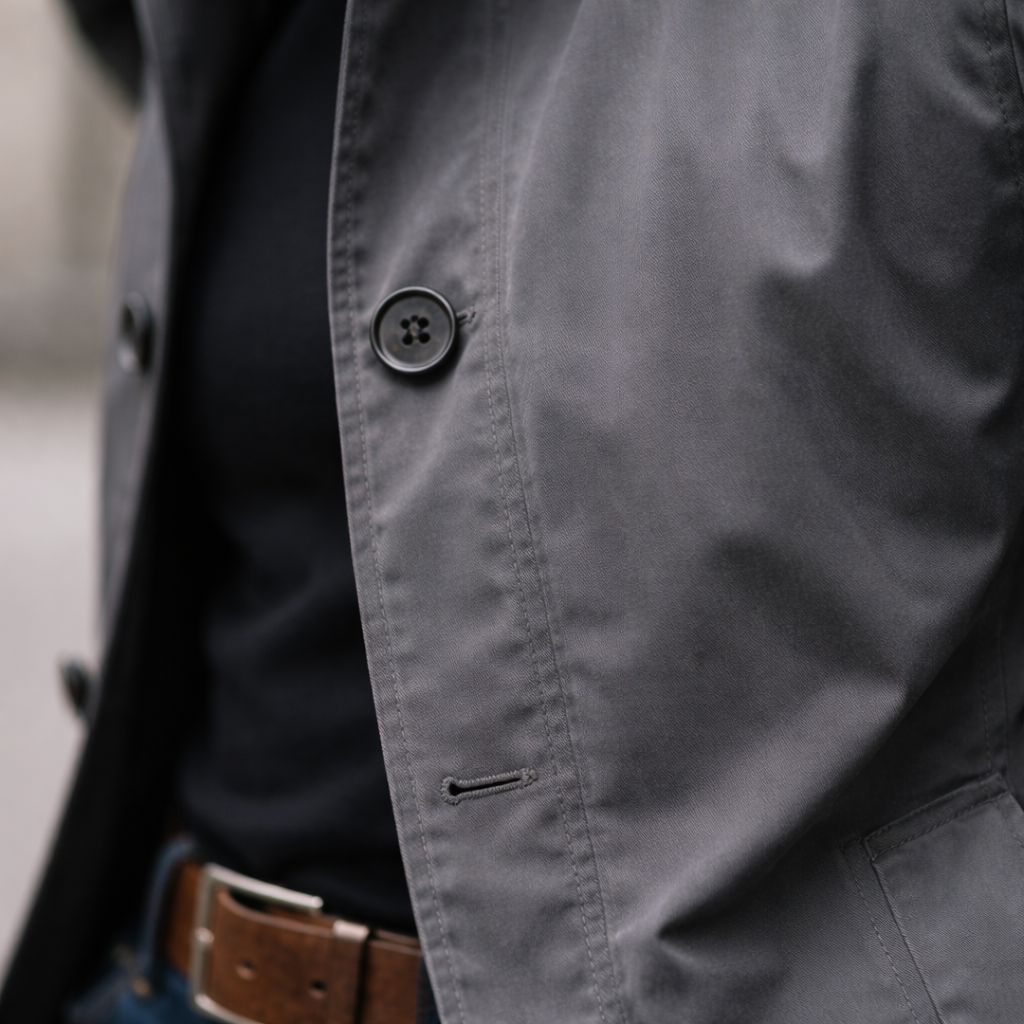 Men's Weather-Resistant Timeless Long Coat