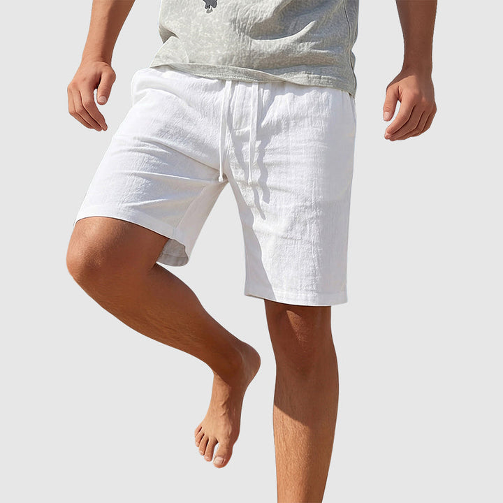 Stephen | Men's Textured Drawstring Swim Shorts