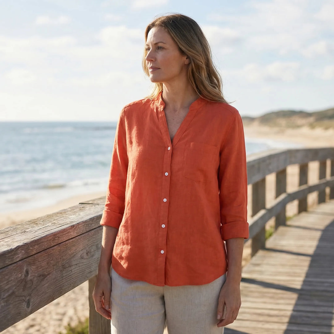 Esther | Women's Tailored Button-Up Summer Shirt