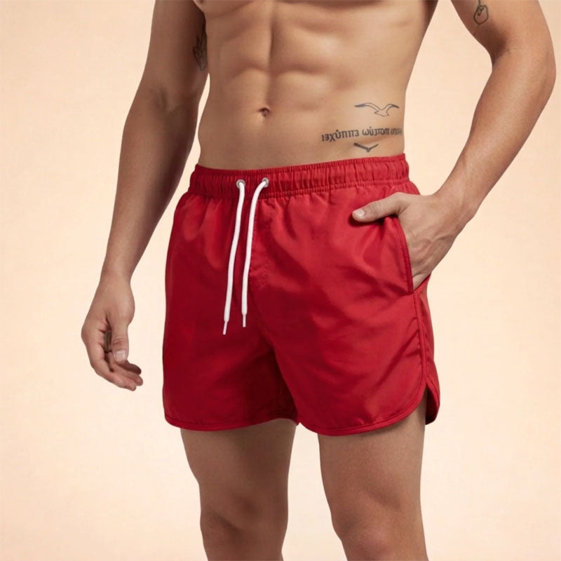 Tate | Men's Quick-Dry Drawstring Swim Trunks