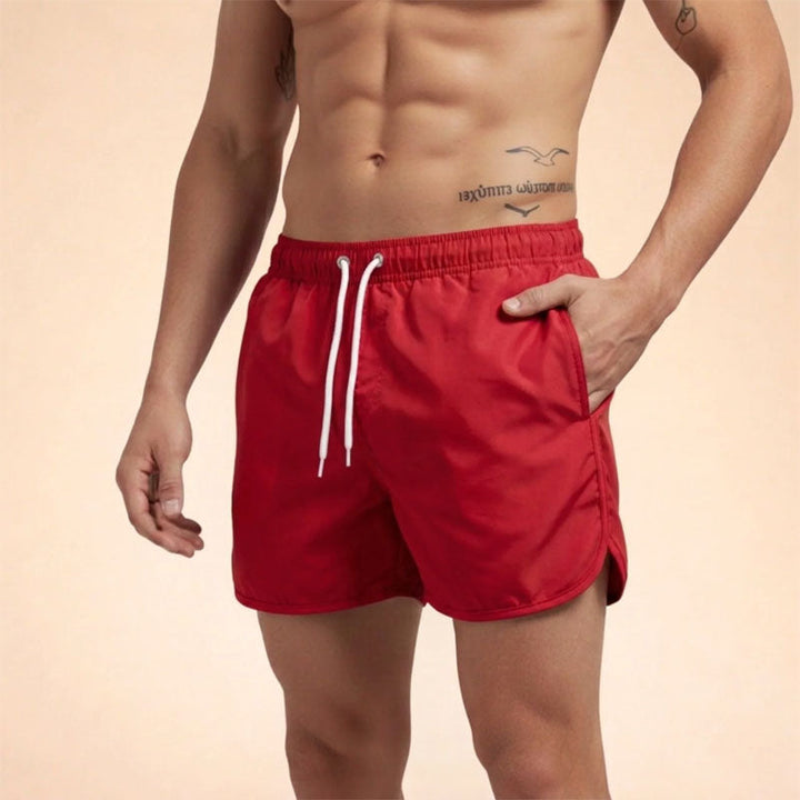 Tate | Men's Quick-Dry Drawstring Swim Trunks