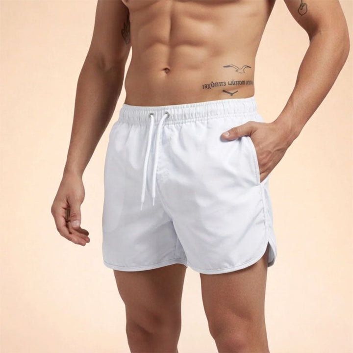 Tate | Men's Quick-Dry Drawstring Swim Trunks