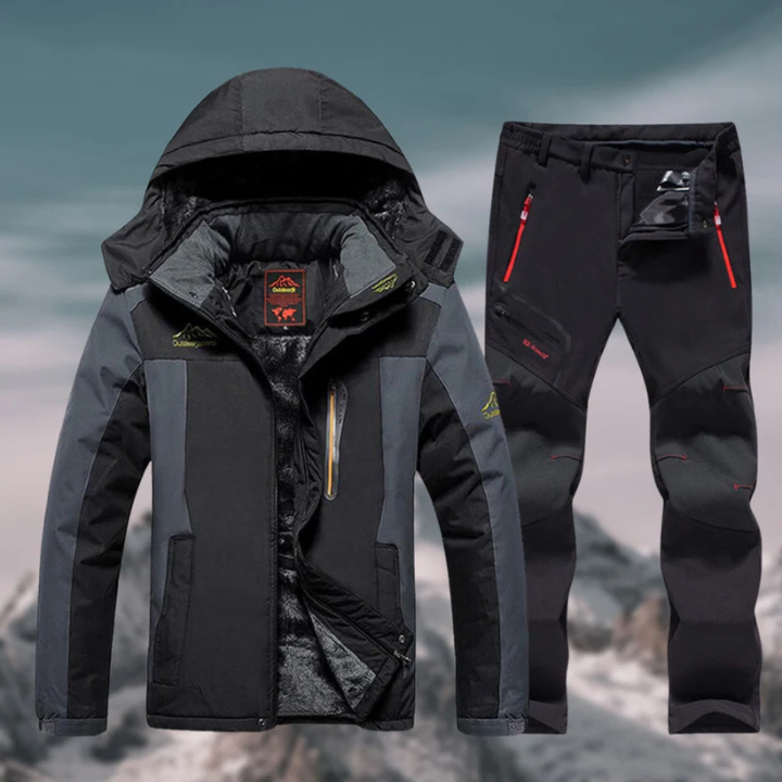 Men's Weather-Resistant Ski Outfit
