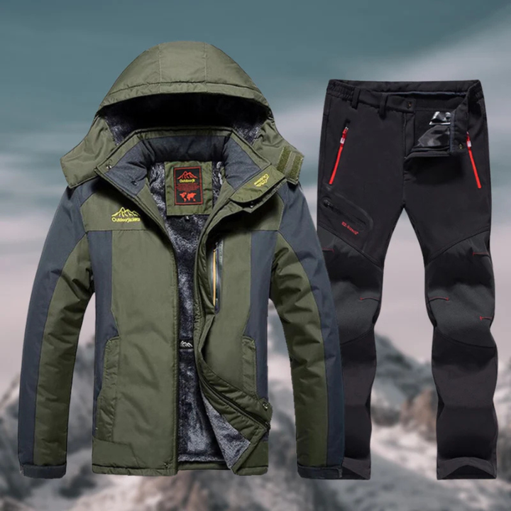 Men's Weather-Resistant Ski Outfit