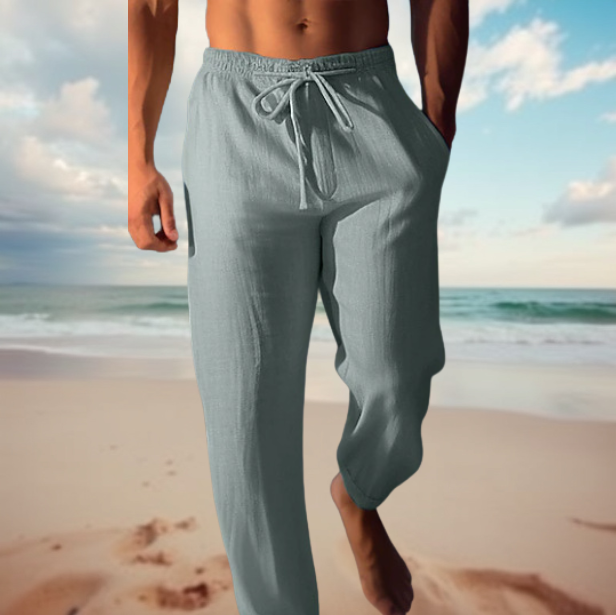 Men's Stylish Linen Pants for Casual Wear
