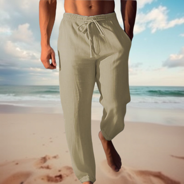 Men's Stylish Linen Pants for Casual Wear