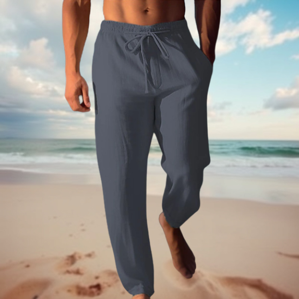 Men's Stylish Linen Pants for Casual Wear