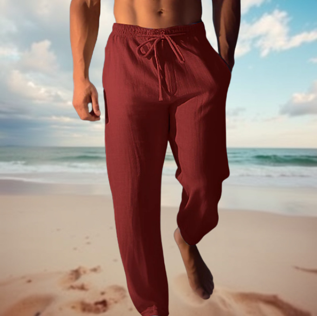 Men's Stylish Linen Pants for Casual Wear