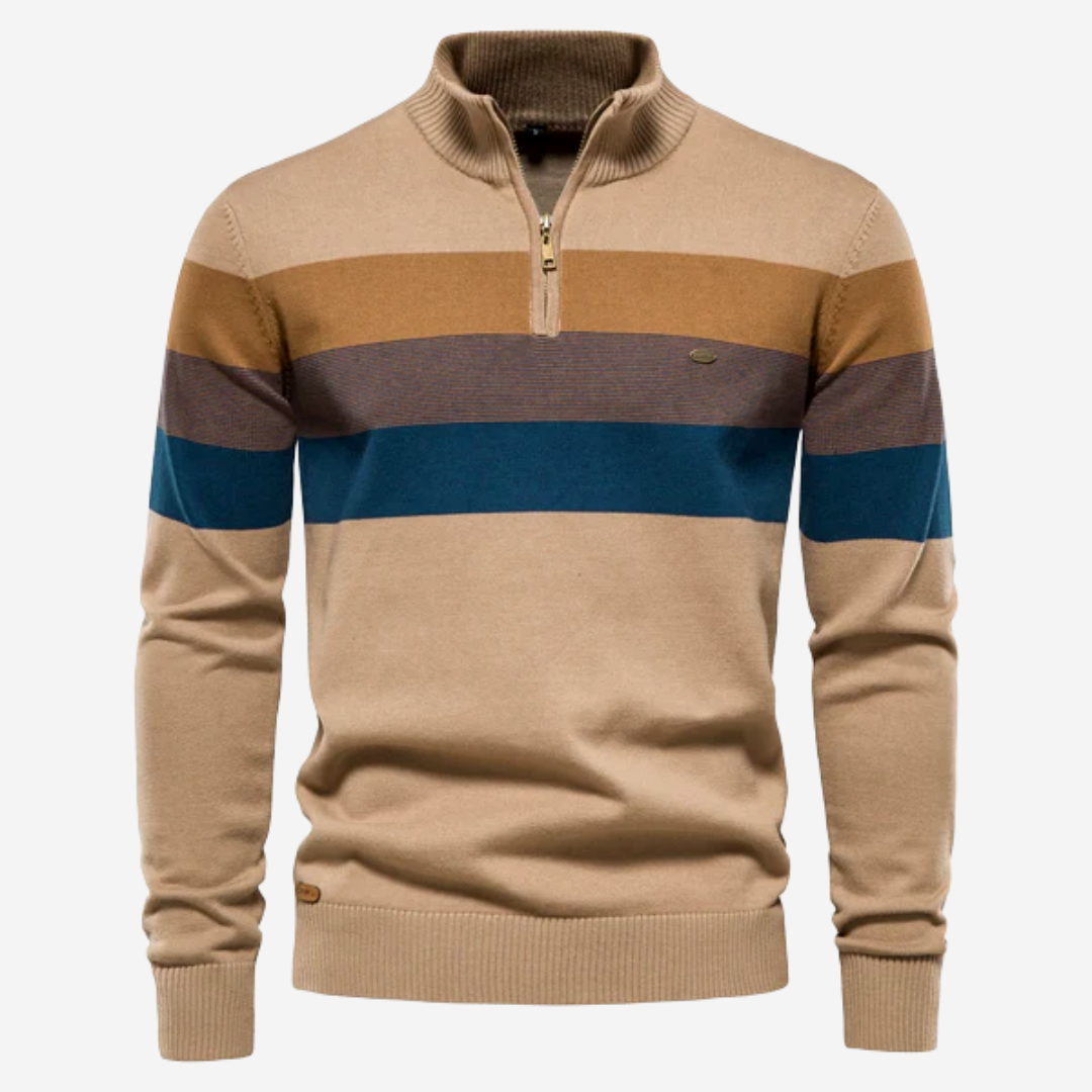 Men's Striped Knitting Sweaters for Stylish Comfort