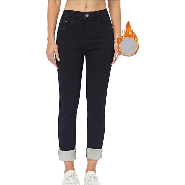 Hannah | Women's Fleece-Lined Winter Thermal Jeans
