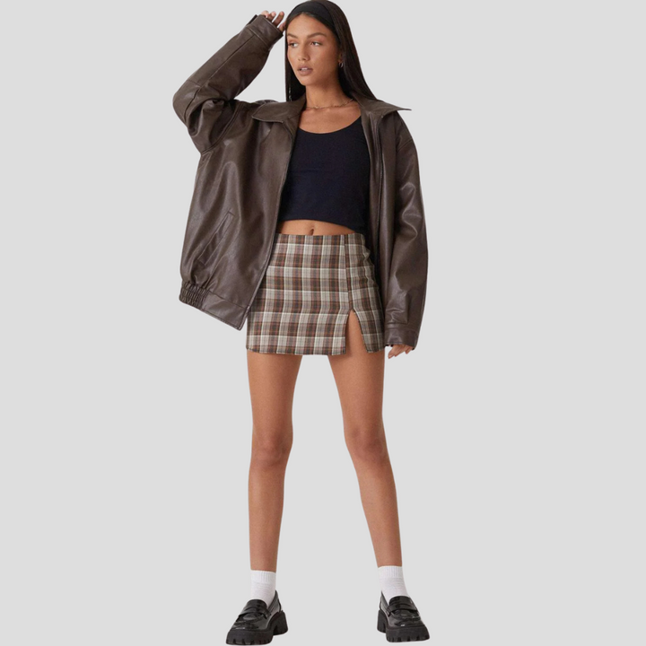 Women's Relaxed Loose Jacket – Stylish Layering with an Edge