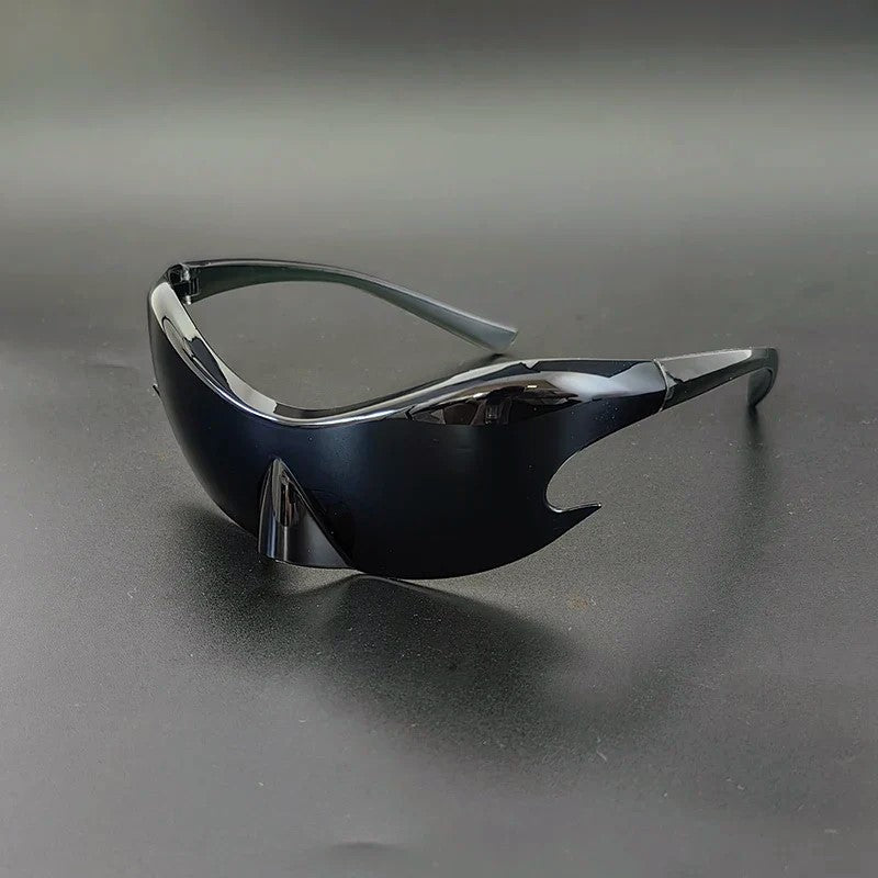 Men's Wraparound Shield Visor Sport Sunglasses for Active Lifestyle