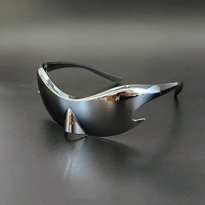 Men's Wraparound Shield Visor Sport Sunglasses for Active Lifestyle